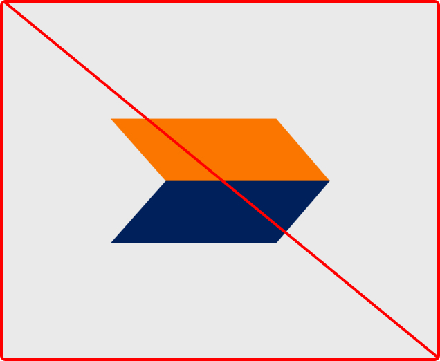 Don't resize the arrow graphic
