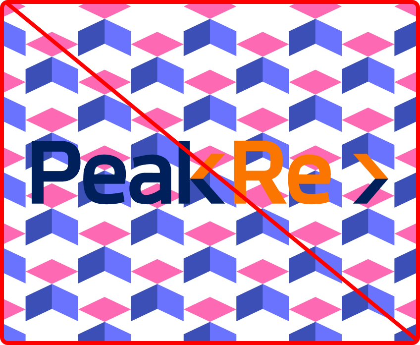 Avoid applying logo on pattern