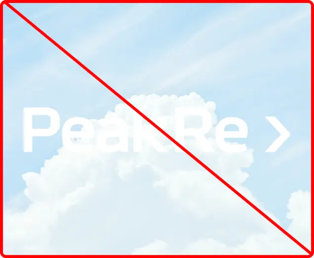 Avoid low contrast between logo and image background