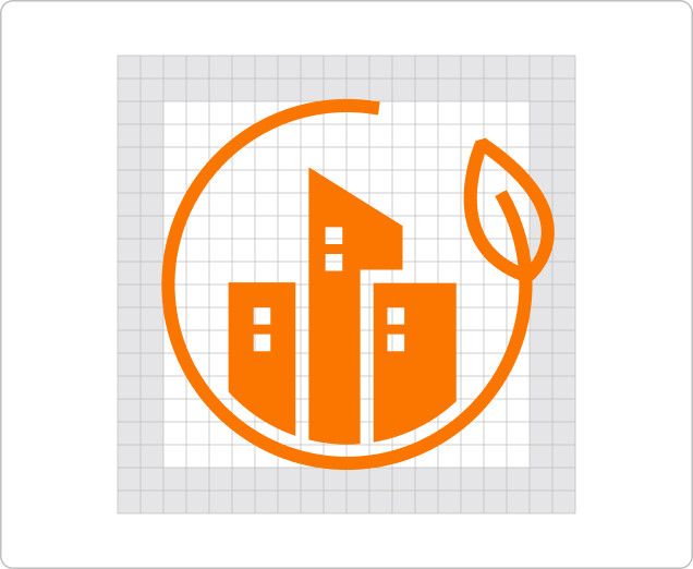 Do draw icons within the safe area, minimally extending into padding if needed
