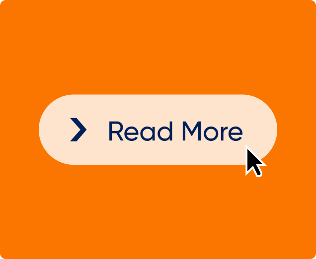 Arrow motif enhances CTA buttons, guiding users with clarity and brand subtlety