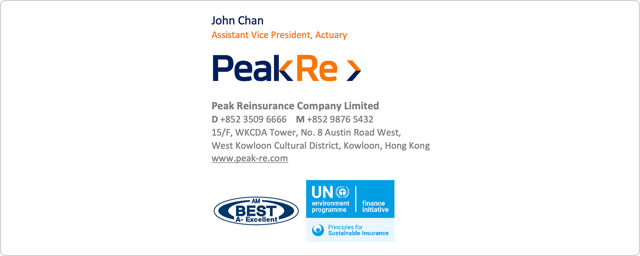 2. Copy all relevant contents to your “Outlook” Signature