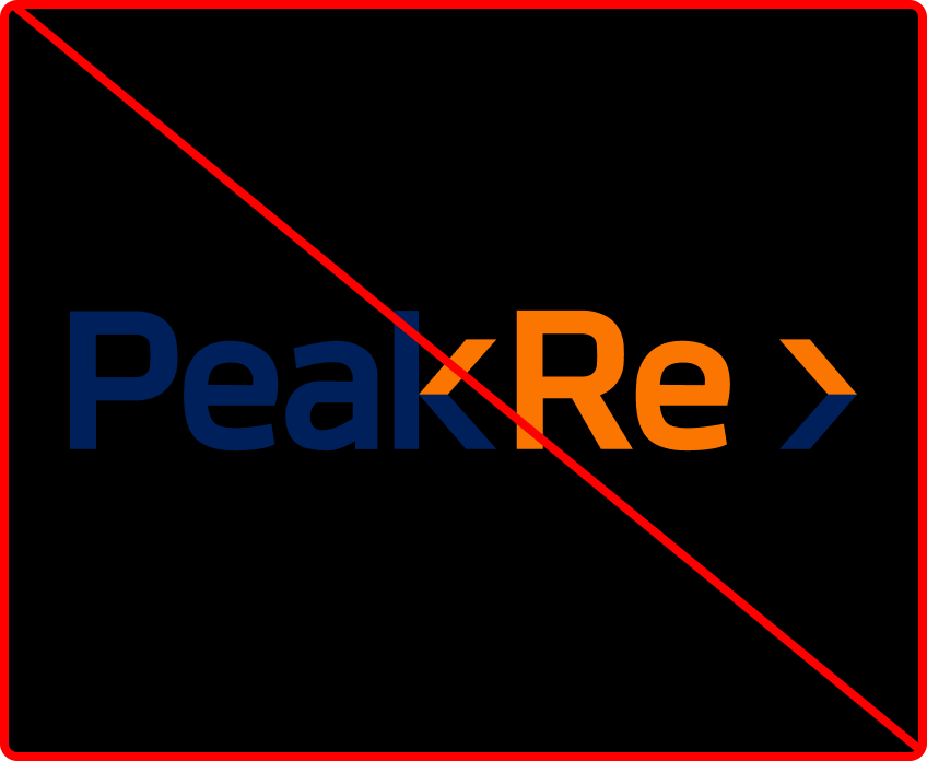 Avoid applying colour logo on black background